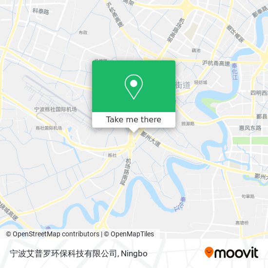 宁波艾普罗环保科技有限公司 map