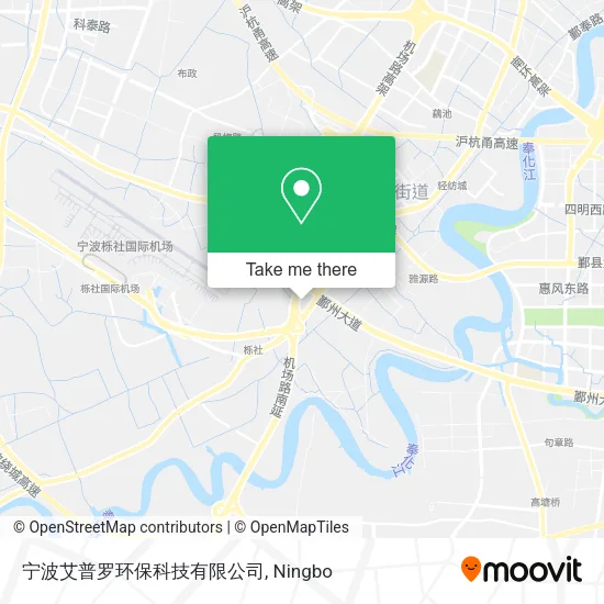宁波艾普罗环保科技有限公司 map