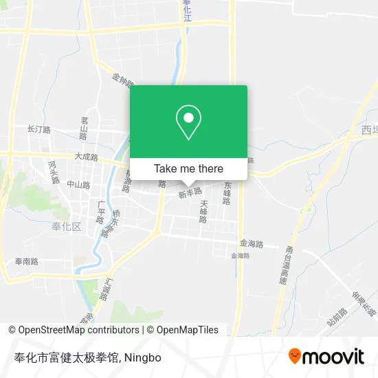 奉化市富健太极拳馆 map