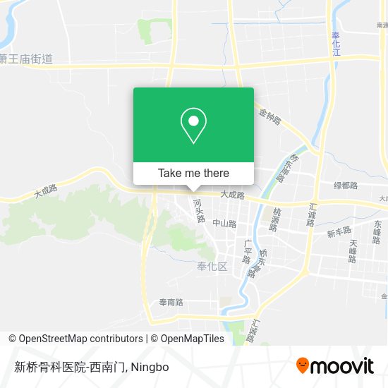 新桥骨科医院-西南门 map