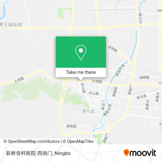 新桥骨科医院-西南门 map