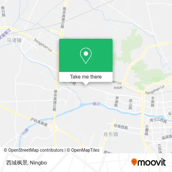 西城枫景 map