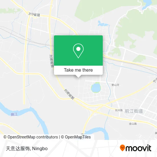 天意达服饰 map