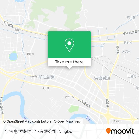 宁波惠封密封工业有限公司 map