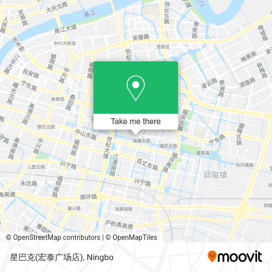 星巴克(宏泰广场店) map