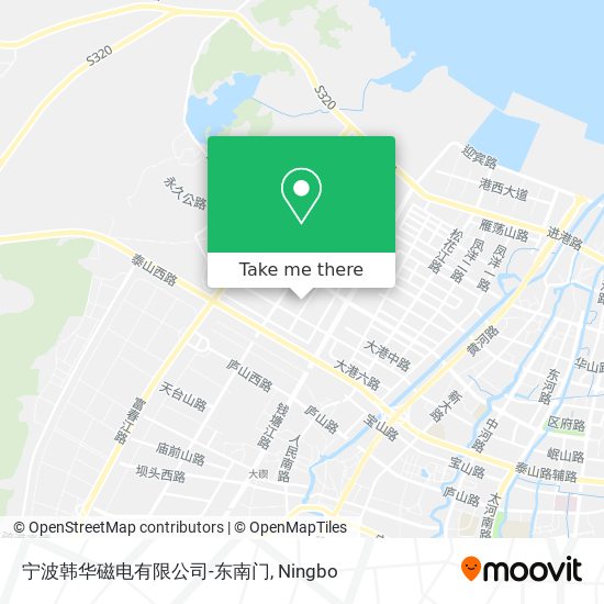 宁波韩华磁电有限公司-东南门 map