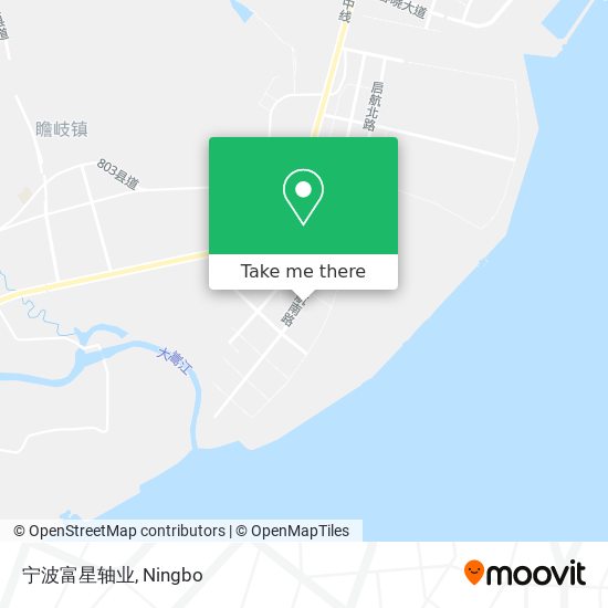 宁波富星轴业 map