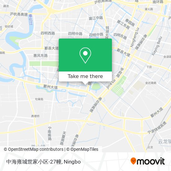 中海雍城世家小区-27幢 map