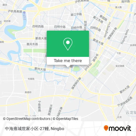 中海雍城世家小区-27幢 map