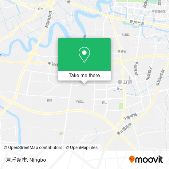 君禾超巿 map