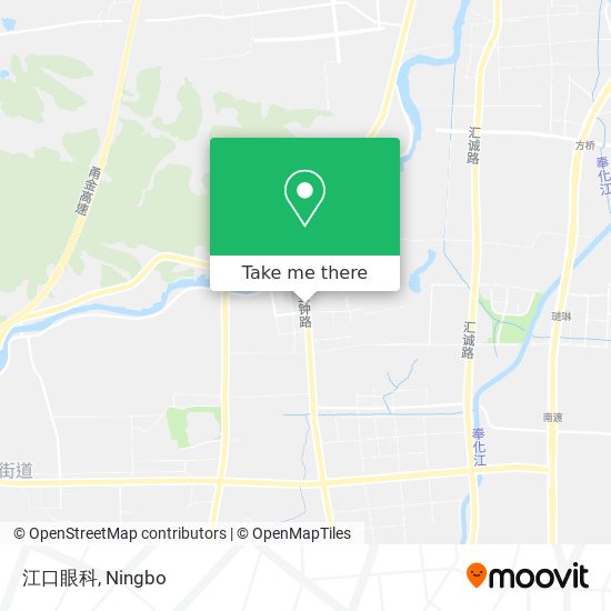 江口眼科 map