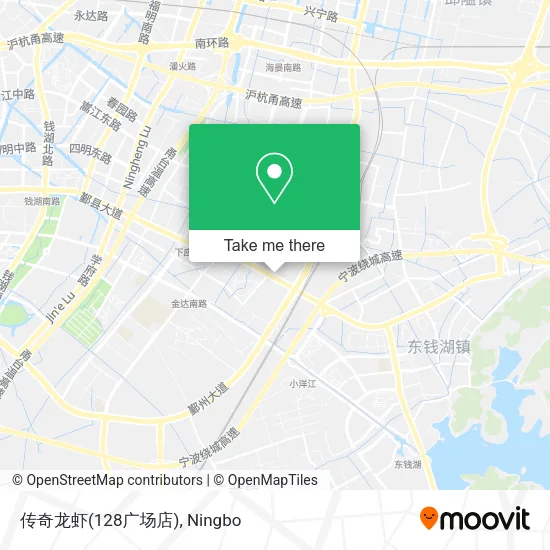 传奇龙虾(128广场店) map