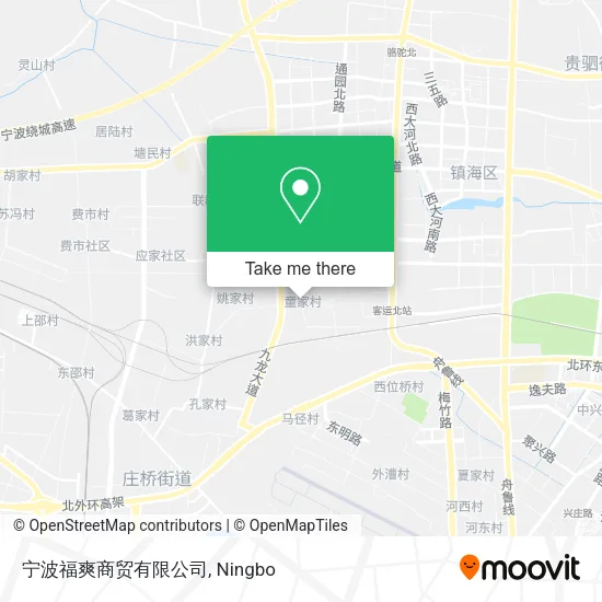 宁波福爽商贸有限公司 map