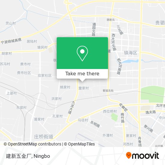 建新五金厂 map