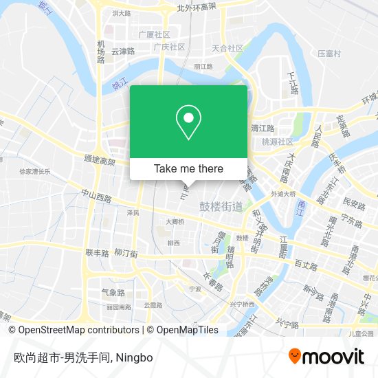 欧尚超市-男洗手间 map