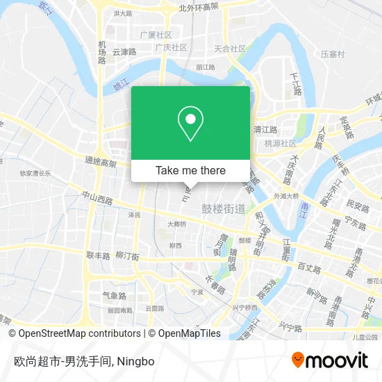 欧尚超市-男洗手间 map