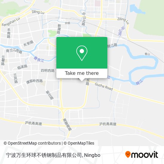 宁波万生环球不锈钢制品有限公司 map