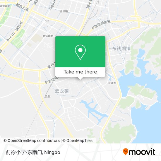 前徐小学-东南门 map