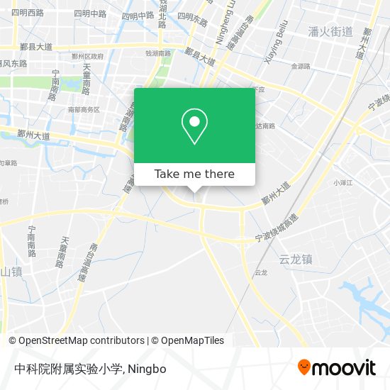 中科院附属实验小学 map