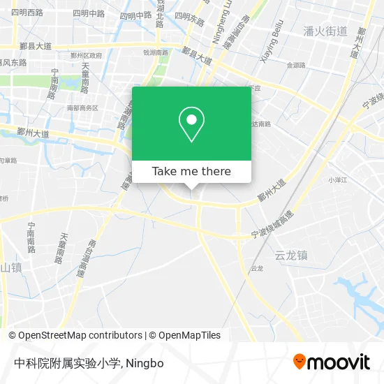 中科院附属实验小学 map