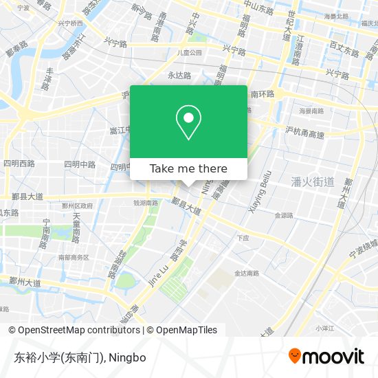 东裕小学(东南门) map