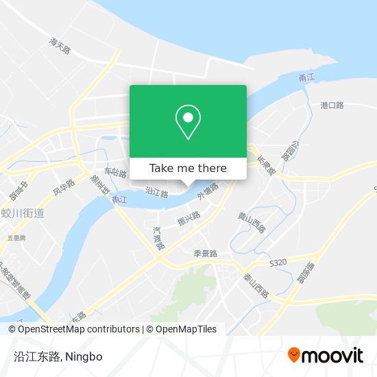 沿江东路 map