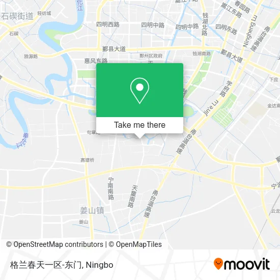 格兰春天一区-东门 map