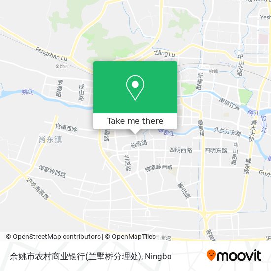 余姚市农村商业银行(兰墅桥分理处) map