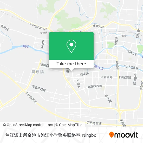 兰江派出所余姚市姚江小学警务联络室 map
