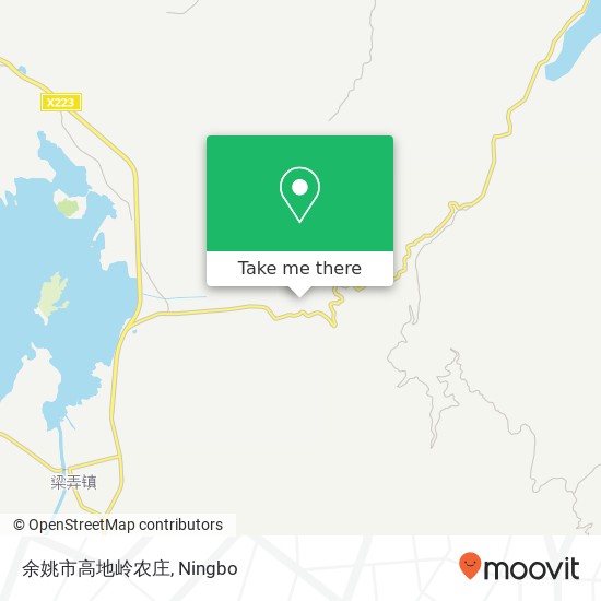 余姚市高地岭农庄 map