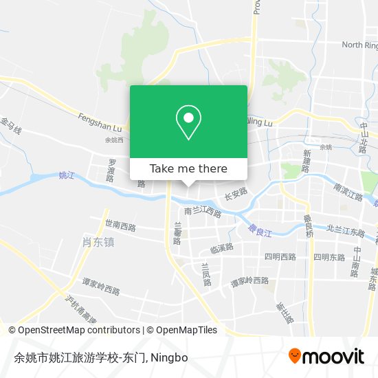 余姚市姚江旅游学校-东门 map