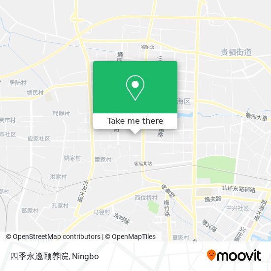 四季永逸颐养院 map