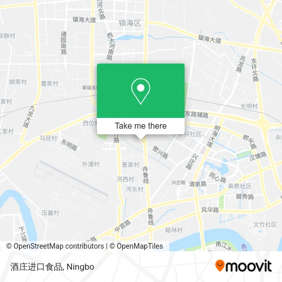 酒庄进口食品 map