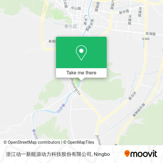 浙江动一新能源动力科技股份有限公司 map