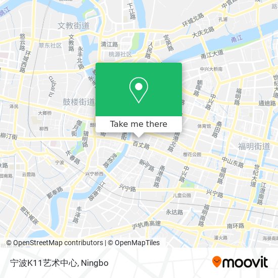 宁波K11艺术中心 map