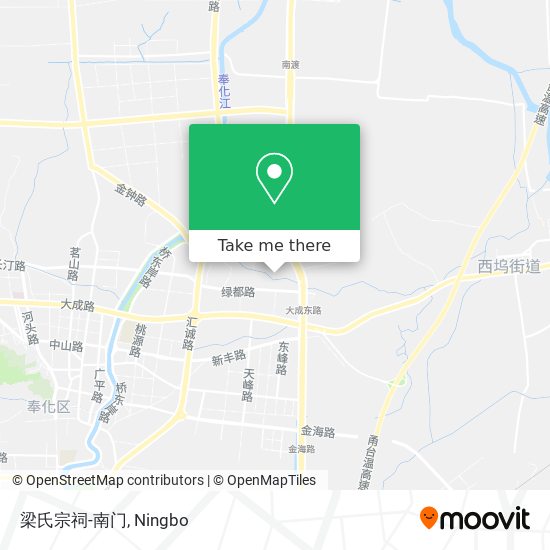 梁氏宗祠-南门 map