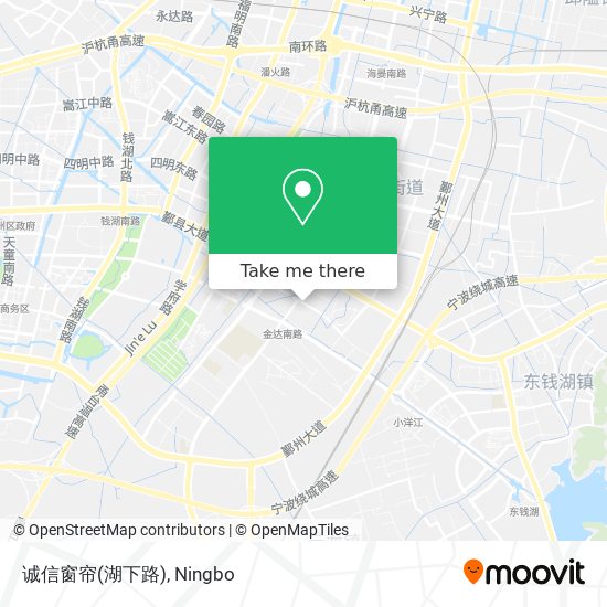 诚信窗帘(湖下路) map