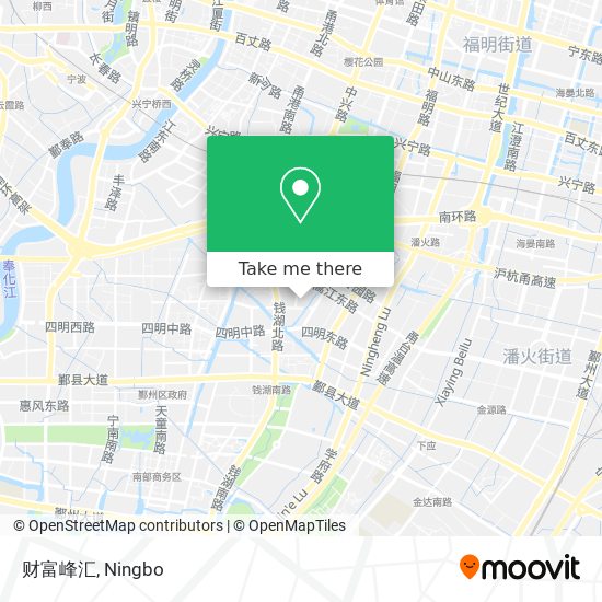 财富峰汇 map