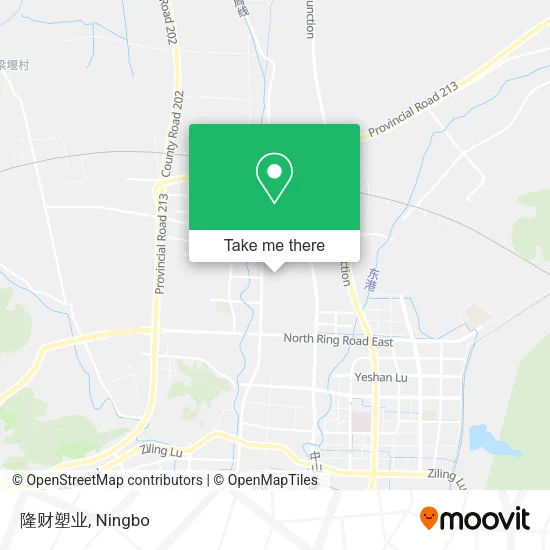 隆财塑业 map