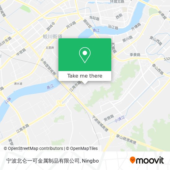 宁波北仑一可金属制品有限公司 map