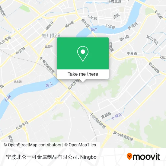 宁波北仑一可金属制品有限公司 map