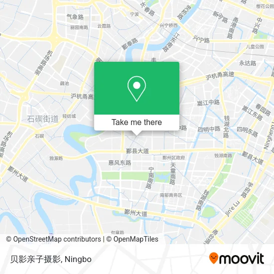 贝影亲子摄影 map