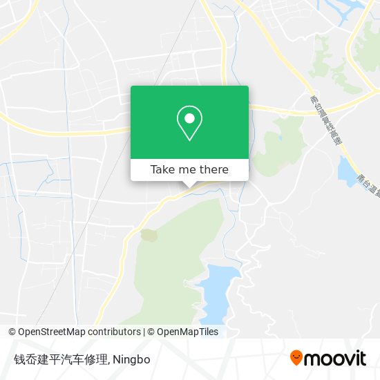 钱岙建平汽车修理 map
