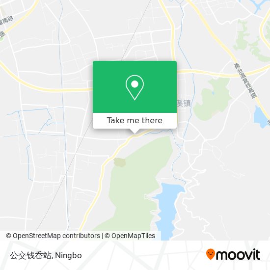 公交钱岙站 map