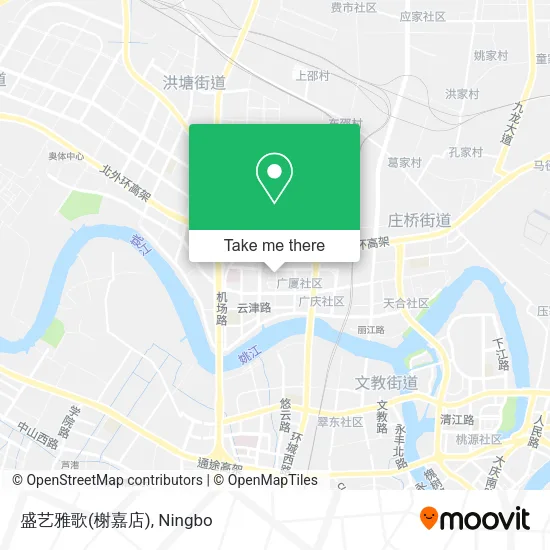 盛艺雅歌(榭嘉店) map