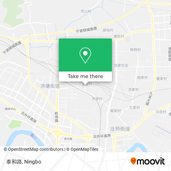 泰和路 map