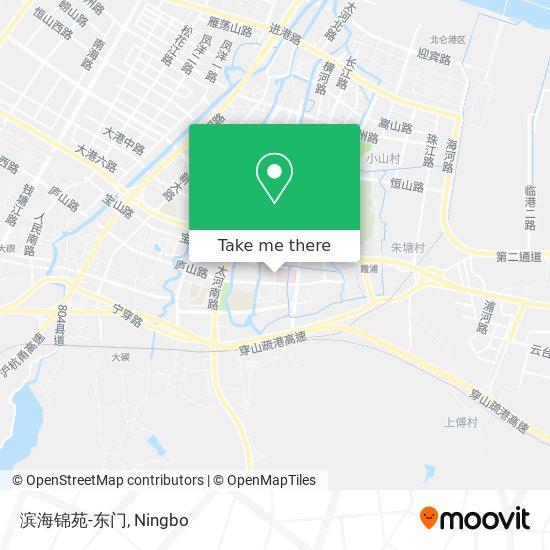 滨海锦苑-东门 map