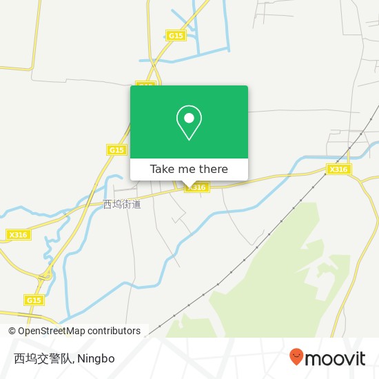 西坞交警队 map