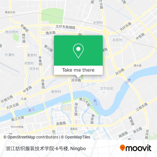 浙江纺织服装技术学院-6号楼 map