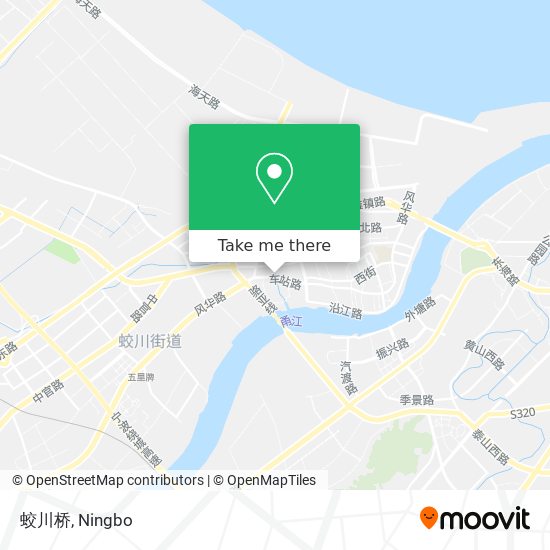 蛟川桥 map